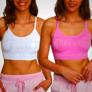 Juicy Couture Women's Multipack Seamless Comfort Lounge Wirefree Bralettes