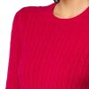 Brooks Brothers Womens Cashmere Wool Cable Crewneck Sweater wool