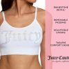 Juicy Couture Women's Multipack Seamless Comfort Lounge Wirefree Bralettes juicy couture