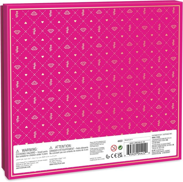 Make It Real Juicy Couture Boxed Journal Pen Set - Princess of Everything, Pink & Gold Glitter, w/Pen & Stickers, Diary for Girls Kids Tweens Teens-2