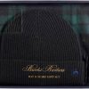 Brooks Brothers Men’s Wool & Cashmere Scarf & Ribbed Beanie Boxed Gift Set – Timeless Winter Luxury brothers