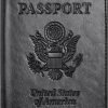 Eoehro Passport and Vaccine Card Holder Combo, Faux Leather, Compact, Lightweight, Waterproof, AA-Black vaccine record