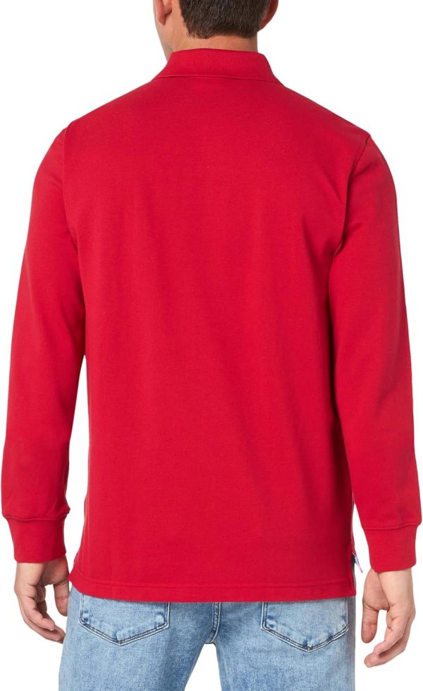 Brooks Brothers Mens Long Sleeve Cotton Pique Stretch Logo Polo Shirt menstrual cycle