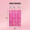 Juicy Couture Luxurious Throw Blanket for Couch - 50” x 70” Inches - Regent Leopard Print Blanket - Plush & Cozy Throw Blanket - Decorative Blankets for Sofas, Throws for Chairs, and Beds – Pink-1