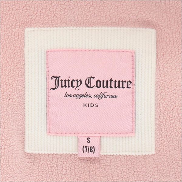 Juicy Couture Girls Coat, Faux Fur Hooded Winter Jacket, Warm Padded Parka Hoodie, Kids Heavyweight Winter Coat juicy couture
