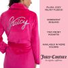 Juicy Couture Women's Super Soft Luxe Plush Shawl Collar Robe-4
