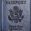 Passport and Vaccine Card Holder Combo, Passport Holder with Vaccine Card Slot, Passport Wallet, Passport Cover, Passport Case, Passport Holder for Women and Men(AB-Dark blue) anduril