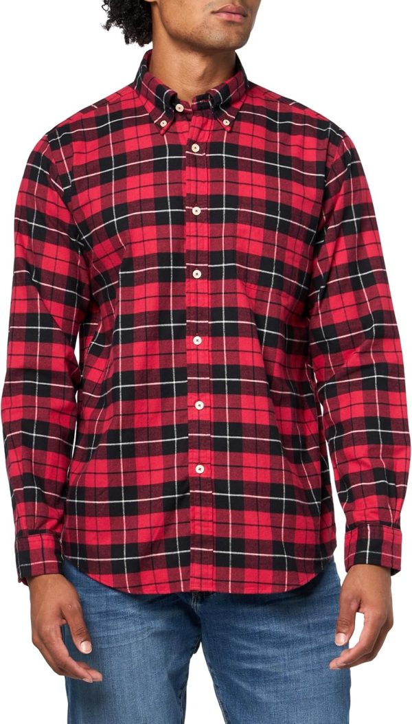 Brooks Brothers Mens Flannel Long Sleeve Sport Shirt brooks shoes