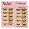 Juicy Couture 3D Faux Mink False Eyelashes - 7 Pairs with Applicator & Eyelash Glue, Wispy Natural Look, New Silky, Dramatic, Charming, Sassy & Extra Styles, Easy to Apply, Cruelty-Free & Reusable-0