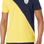 Brooks Brothers Mens Supima Cotton Pique Stretch Short Sleeve Color Block Polo Shirt mensa