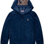 Juicy Couture girls Plush Velour Sweatshirt-0