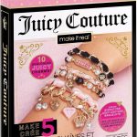 Juicy Couture Mini Chains and Charms Bracelet Kit - DIY Charm & Friendship Bracelet Making Set with Beads, Charms & Cords - Create 5 Bracelets, Arts & Crafts Gift for Girls Tweens Ages 8+-0