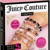 Juicy Couture Mini Chains and Charms Bracelet Kit - DIY Charm & Friendship Bracelet Making Set with Beads, Charms & Cords - Create 5 Bracelets, Arts & Crafts Gift for Girls Tweens Ages 8+-0