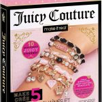 Juicy Couture Mini Chains and Charms Bracelet Kit - DIY Charm & Friendship Bracelet Making Set with Beads, Charms & Cords - Create 5 Bracelets, Arts & Crafts Gift for Girls Tweens Ages 8+-0