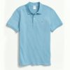 Brooks Brothers Mens Short Sleeve Cotton Pique Stretch Logo Polo Shirt brooks