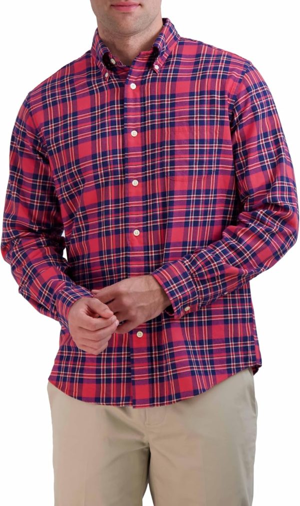 Brooks Brothers Mens Long Sleeve Flannel Sport Shirt brooks glycerin