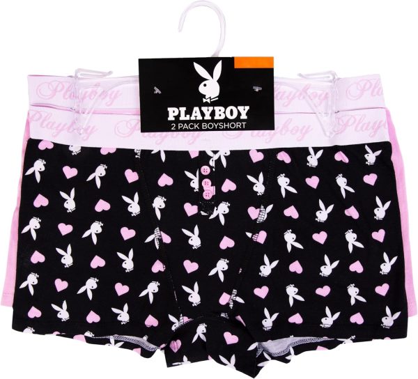 Playboy Women's Juniors Ladies Bunny Print Underwear and Sports Bra Sets in Sizes XXS-XL playboi carti concert