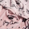 Juicy Couture - Throw Blanket | Crown Royal | Plush and Cozy | Decorative Blankets for Sofas, Chairs and Beds| Luxurious and Soft | Chic Home Decor | Measures 50" x 70" | Blush/Grey-4