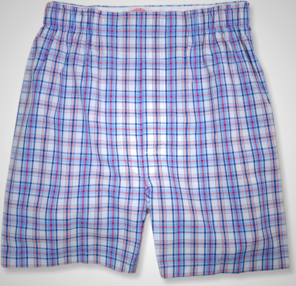 Brooks Brothers Men's Traditional Fit Mixed Plaids 100% Cotton Boxers Shorts,