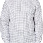 Brooks Brothers Mens Stretch Supima Cotton Non-Iron Herringbone English Collar Long Sleeve Dress Shirt stretch marks