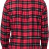 Brooks Brothers Mens Flannel Long Sleeve Sport Shirt-1