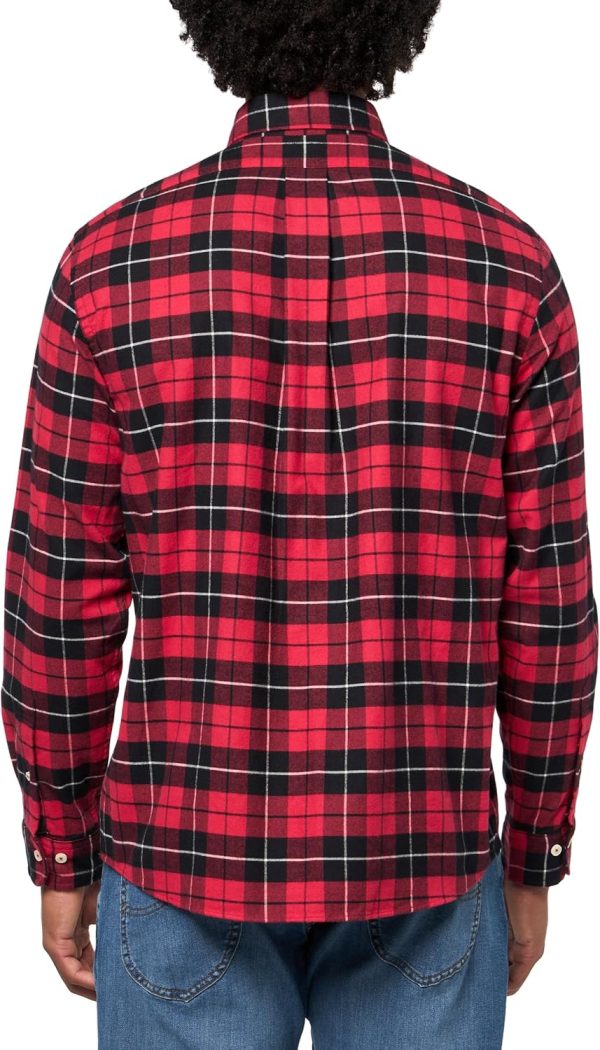 Brooks Brothers Mens Flannel Long Sleeve Sport Shirt-1