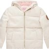 Juicy Couture Girls Coat, Faux Fur Hooded Winter Jacket, Warm Padded Parka Hoodie, Kids Heavyweight Winter Coat girls shoes