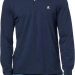 Brooks Brothers Mens Supima Cotton Pique Stretch Logo Long Sleeve Polo Shirt brooks nader