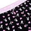 Playboy Women's Juniors Ladies Bunny Print Underwear and Sports Bra Sets in Sizes XXS-XL-3