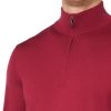Brooks Brothers Mens Merino Wool Half-Zip Sweater-2