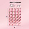 Juicy Couture Berry Happy 50" x 70" Plush Throw Blanket, Pink - Decorative Blankets for Sofas, Throws for Chairs, and Beds couture by rojita