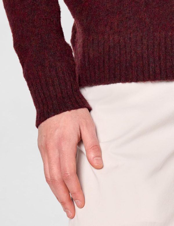 Brooks Brothers Mens Brushed Wool Crew Neck Sweater-4