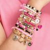 Make It Real Juicy Couture: Glitz ‘N Glam Charm Bracelets - 494pc DIY Kit, Design & Create 18 Cord & Ribbon Bracelets, Bead Jewelry, Storage Case, Girls & Kids 8+-3