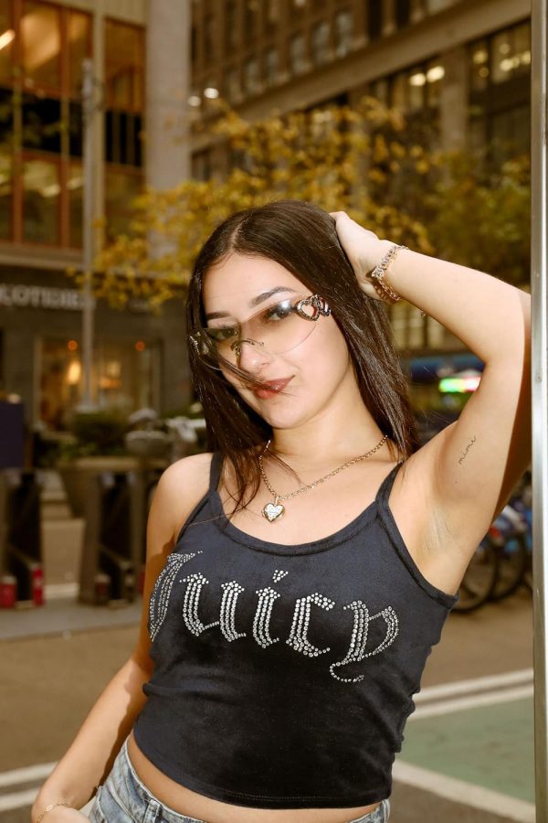 Juicy Couture Logo Heart Necklaces for Women 16-28"+2", Gold-Tone Heart Pendant Necklace, Juicy Gifts juicy juice