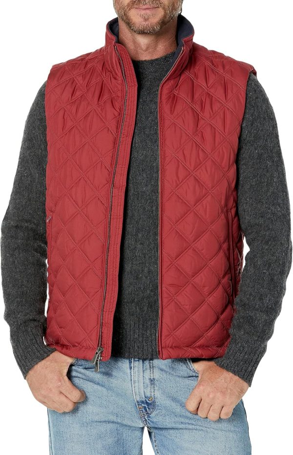 Brooks Brothers Men's Diamond Quilted Vest brooks glycerin max