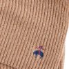 Brooks Brothers Signature Wool and Cashmere Ribbed Knit Scarf for Men - Men's Luxury Winter Scarf, 68-inches x 10-inches brooks glycerin max