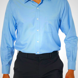 Brooks Brothers Mens Non-Iron Stretch Dobby Ainsley Spread Collar Check Dress Shirtdress Shirt