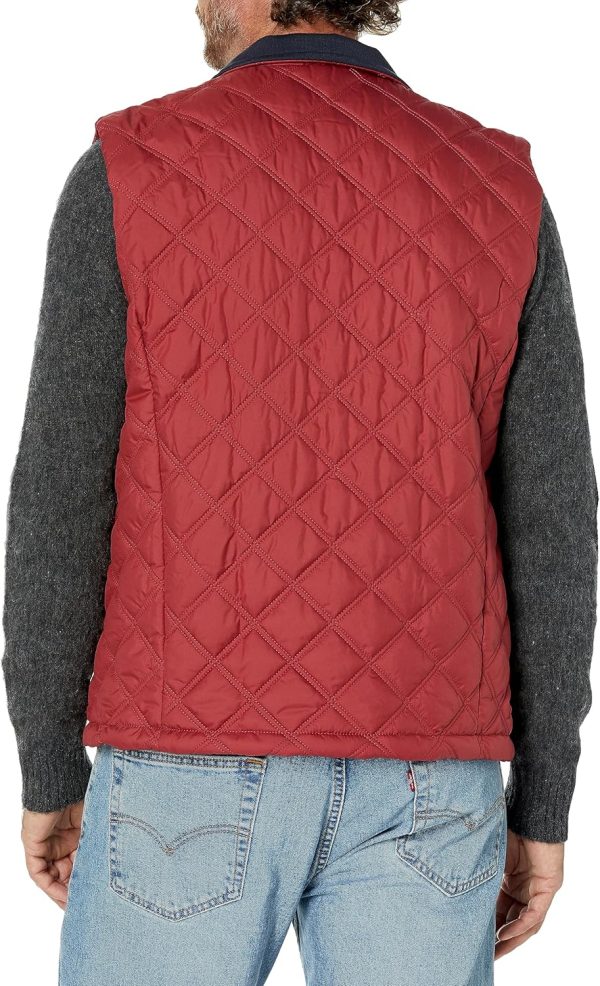 Brooks Brothers Men's Diamond Quilted Vest-1