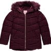Juicy Couture Girls Coat, Faux Fur Hooded Winter Jacket, Warm Padded Parka Hoodie, Kids Heavyweight Winter Coat faux pas