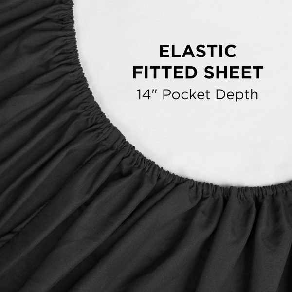 Juicy Couture Modern Black Leopard Satin Queen Comforter Set - Luxury Bed in a Bag – Soft & Stylish 8-Piece Bedding Collection-4