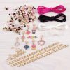 Make It Real - Juicy Couture Pink and Precious Bracelets - DIY Charm Bracelet Making Kit - Friendship Bracelet Kit with Charms, Beads & Cords - Arts & Crafts Bead Kit for Girls - Makes 8 Bracelets couture pronunciation