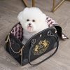 Juicy Couture Give Me Treats Pet Carrier - Stylish Black Travel Bag for Small Dogs and Cats-3