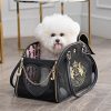 Juicy Couture Give Me Treats Pet Carrier - Stylish Black Travel Bag for Small Dogs and Cats-0