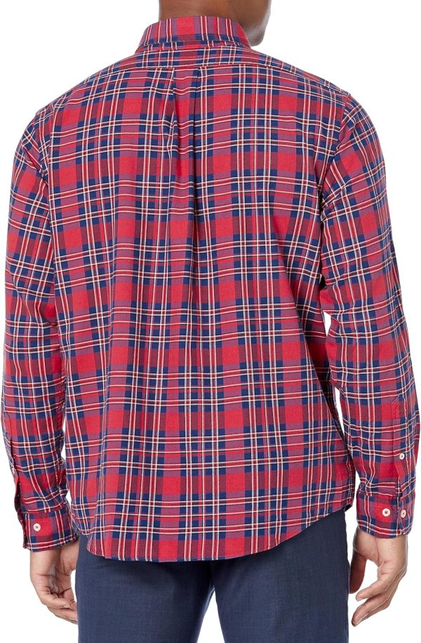Brooks Brothers Mens Long Sleeve Flannel Sport Shirt-1