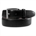 Brooks Brothers Made in USA Genuine Leather 1-Inch Rectangle Belt
