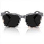 Brooks Brothers BB5058U Universal Fit Rectangular Sunglasses for Men