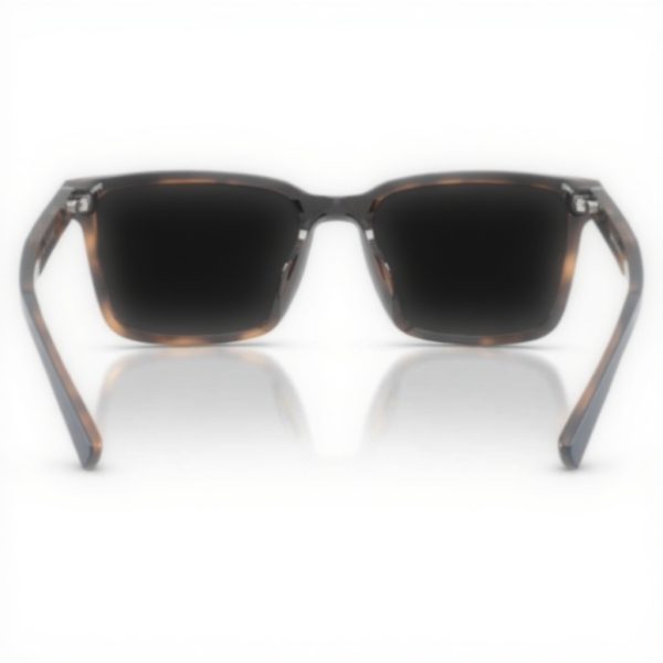 Brooks Brothers BB5058U Universal Fit Rectangular Sunglasses for Men