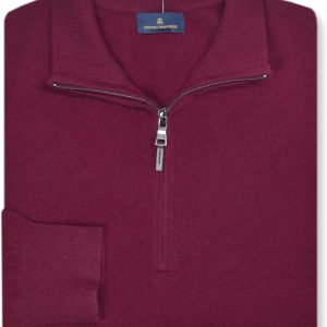 Brooks Brothers Mens Cashmere Wool Blend Half Zip Sweatshirt Sweater,-0