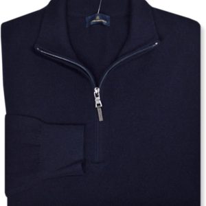 Brooks Brothers Mens Cashmere Wool Blend Half Zip Sweatshirt Sweater,-0