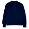 Brooks Brothers Men's Cashmere Wool Blend Half Zip Sweatshirt Sweater